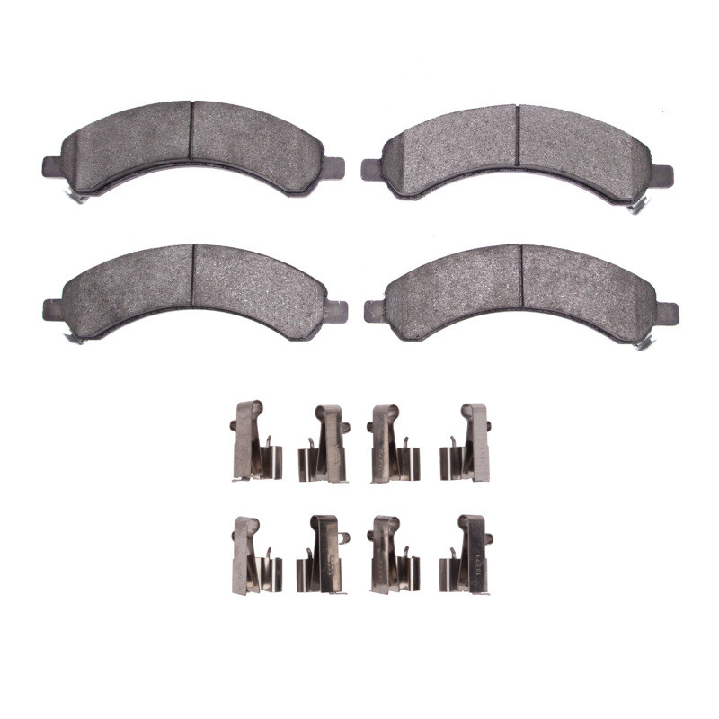 DFC 5000 Advanced Ceramic Rear Brake Pads and Hardware Kit, Chevrolet Express 3500 2003-2008