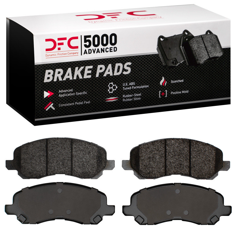 DFC 5000 Advanced Ceramic Front Brake Pads, Chrysler 200 2000-2025
