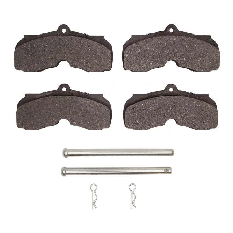 DFC 5000 Advanced Semi-Metallic Front Brake Pads and Hardware Kit, Oldsmobile 98 1967-1968