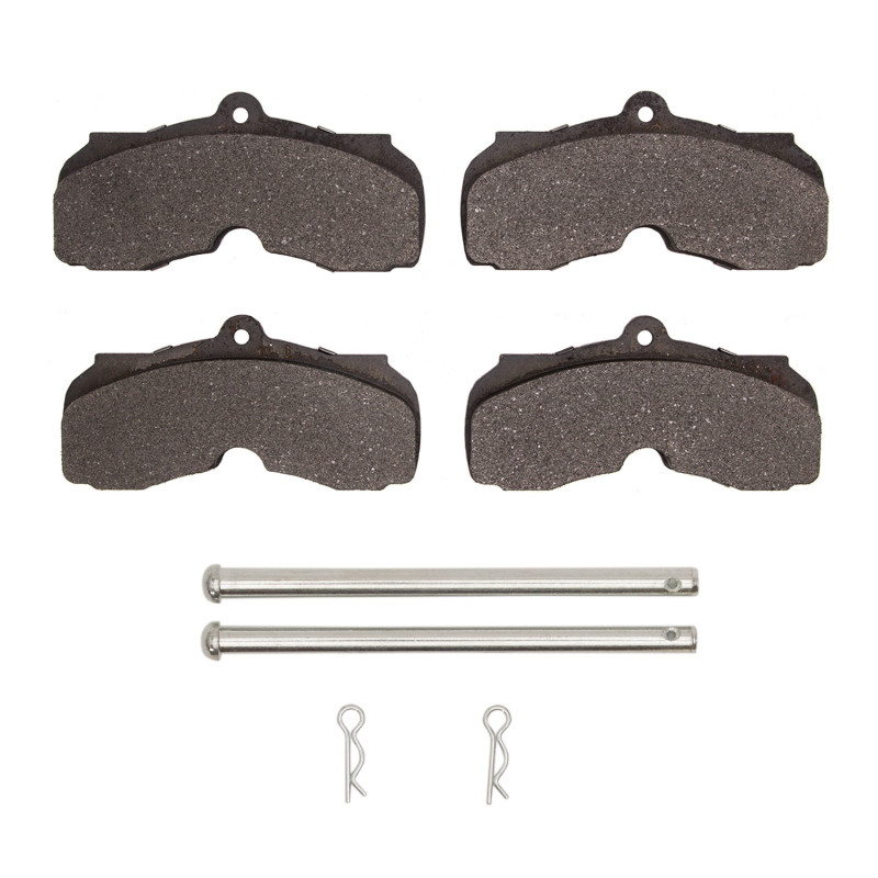 DFC 5000 Advanced Semi-Metallic Front Brake Pads and Hardware Kit, Buick Special 1967-1968