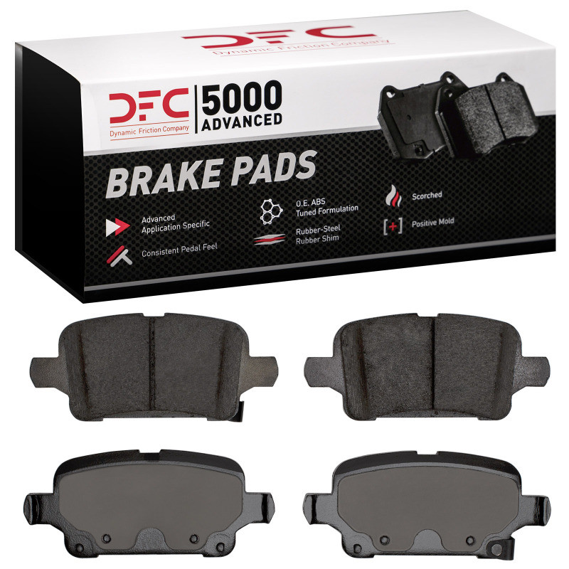 DFC 5000 Advanced Ceramic Rear Brake Pads, Buick Regal Sportback 2016-2023
