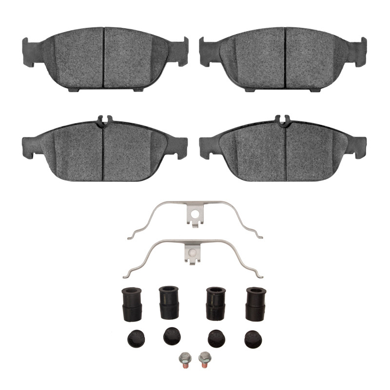 DFC 5000 Advanced Ceramic Front Brake Pads and Hardware Kit, Mercedes-Benz E550 2012-2014