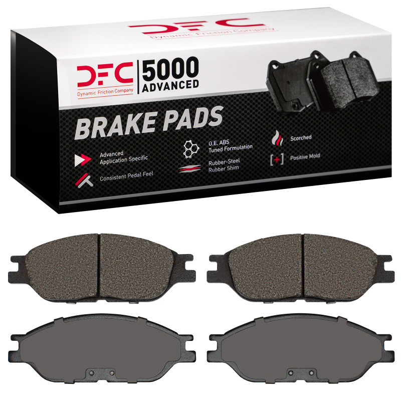 DFC 5000 Advanced Semi-Metallic Front Brake Pads, Ford Windstar 1999-2003