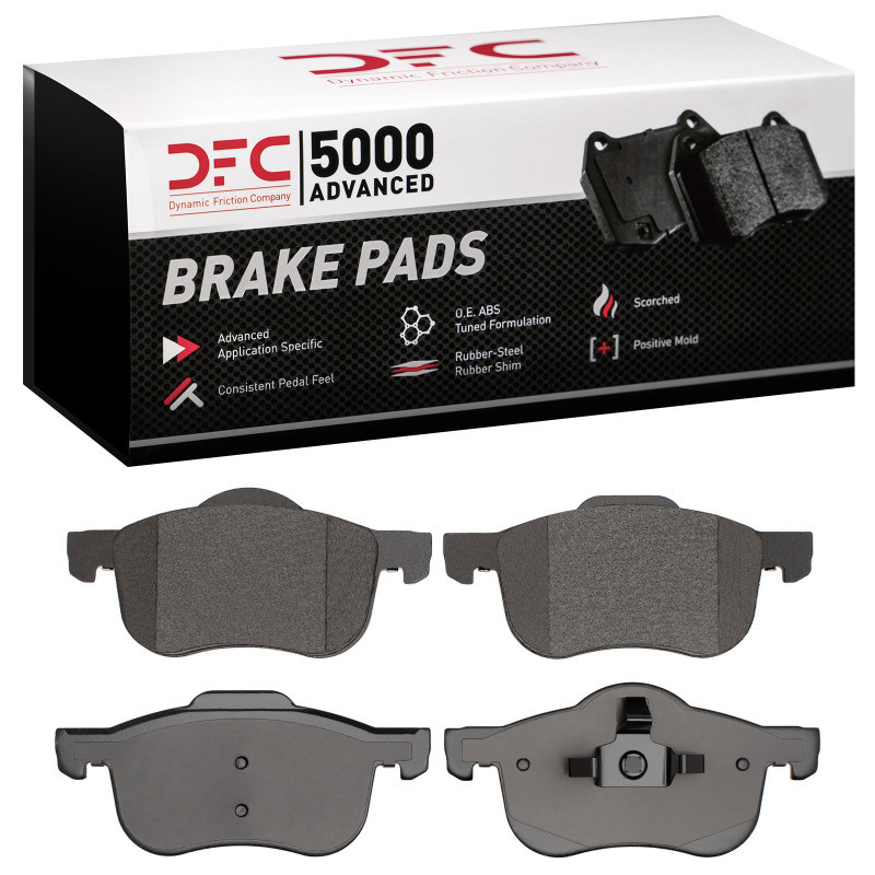 DFC 5000 Advanced Low-Metallic Front Brake Pads, Volvo XC70/V70 1999-2009