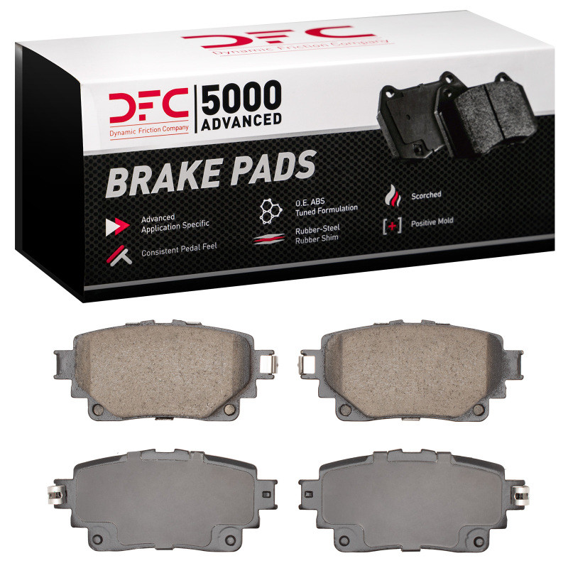 DFC 5000 Advanced Ceramic Rear Brake Pads, Lexus RX450h+ 2020-2026