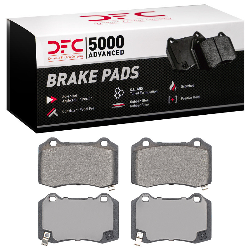 DFC 5000 Advanced Low-Metallic Rear Brake Pads, Cadillac STS 2004-2025
