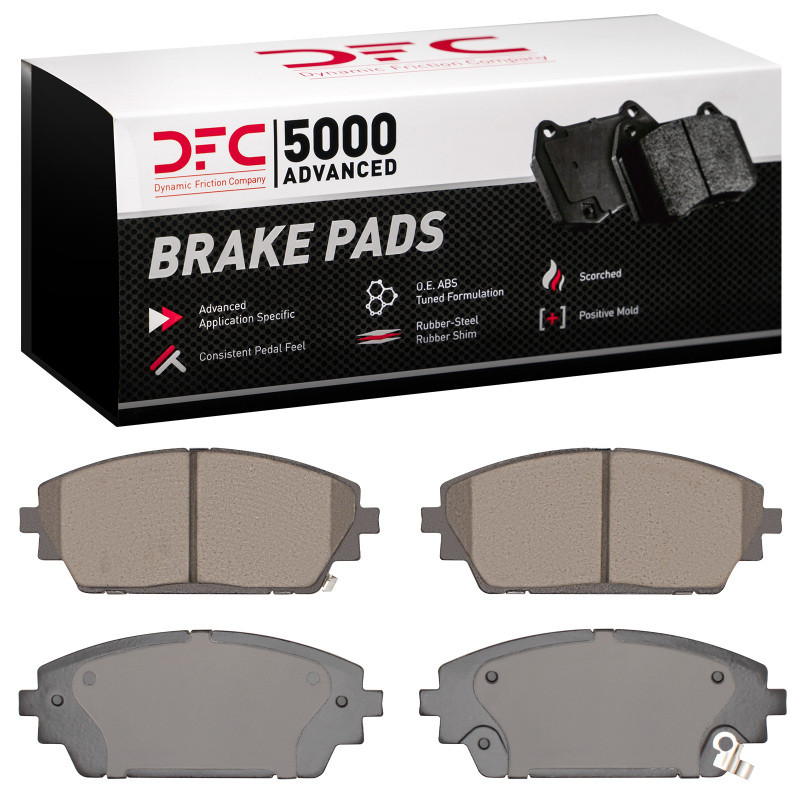 DFC 5000 Advanced Ceramic Front Brake Pads, Mazda 3 2019-2025