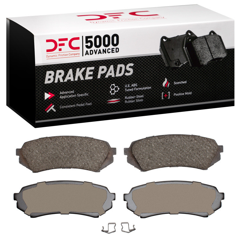 DFC 5000 Advanced Ceramic Rear Brake Pads, Lexus LX470 1998-2007