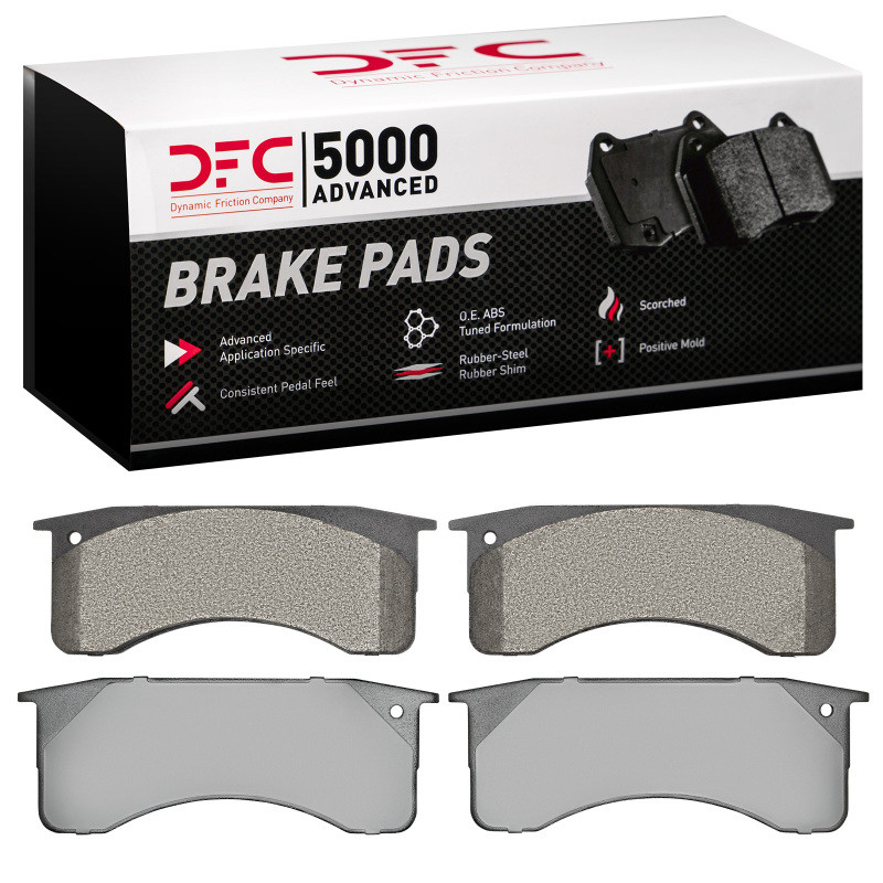 DFC 5000 Advanced Semi-Metallic Front/Rear Brake Pads, Blue Bird ALL American FE (Hydro Disc Brakes) Semi Metallic 1991-2024