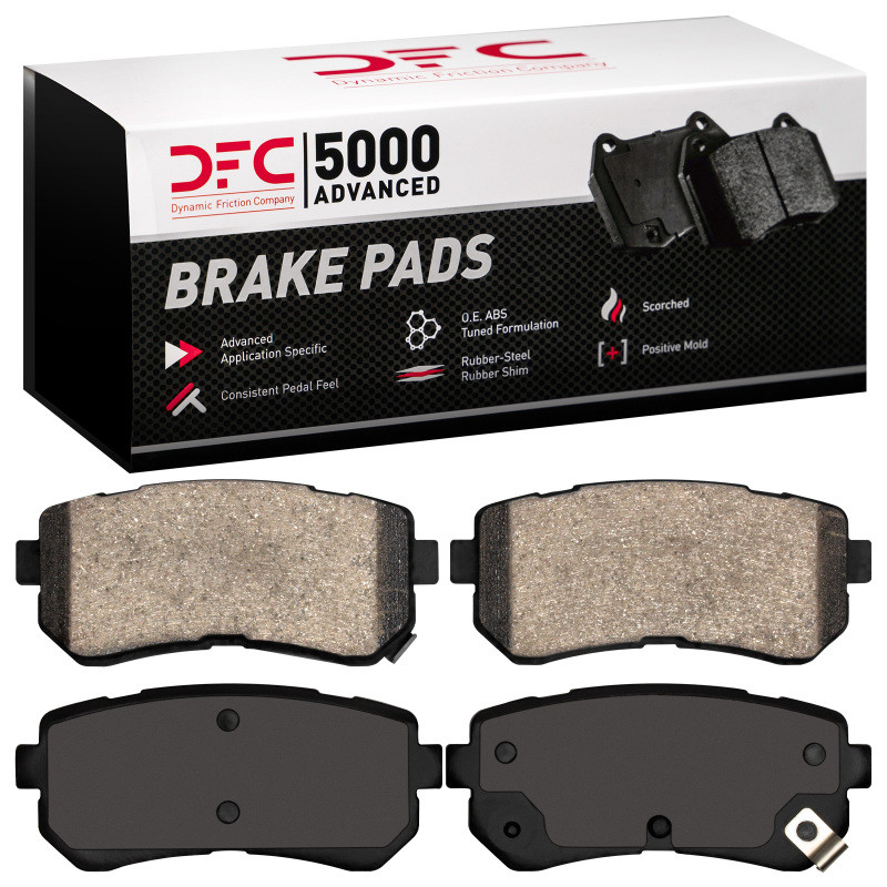 DFC 5000 Advanced Ceramic Rear Brake Pads, Hyundai Kona 2018-2025