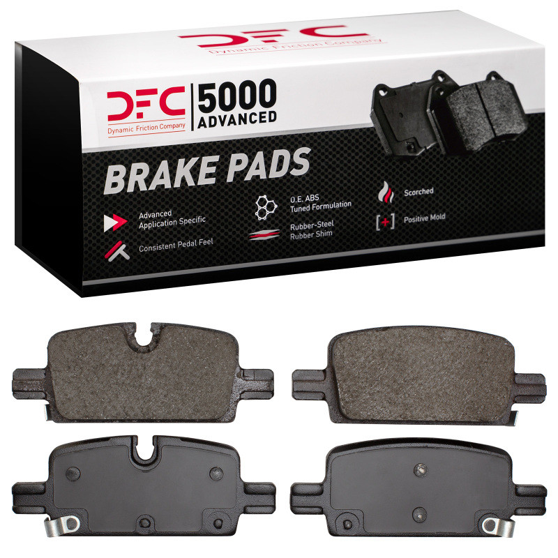 DFC 5000 Advanced Ceramic Rear Brake Pads, Chevrolet Silverado 1500 2019-2026