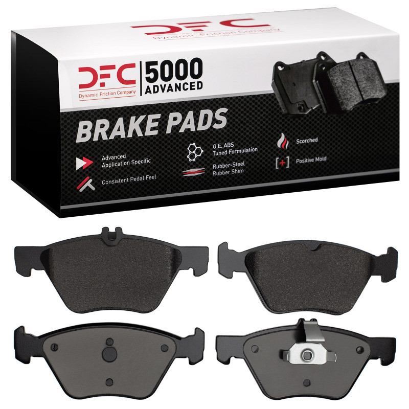 DFC 5000 Advanced Low-Metallic Front Brake Pads, Chrysler Crossfire 1996-2008