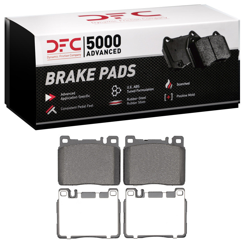 DFC 5000 Advanced Low-Metallic Front Brake Pads, Maybach 62 2003-2012