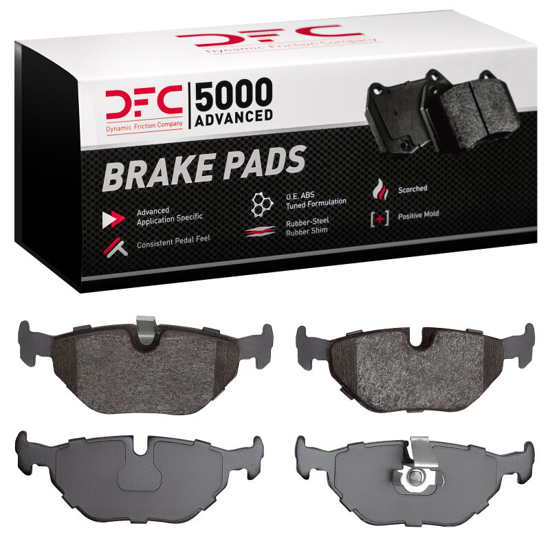 DFC 5000 Advanced Low-Metallic Rear Brake Pads, BMW 530i 1996-2003