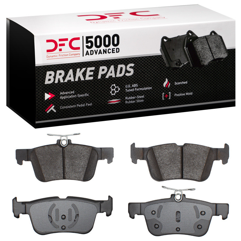 DFC 5000 Advanced Ceramic Rear Brake Pads, Ford Fusion 2013-2024