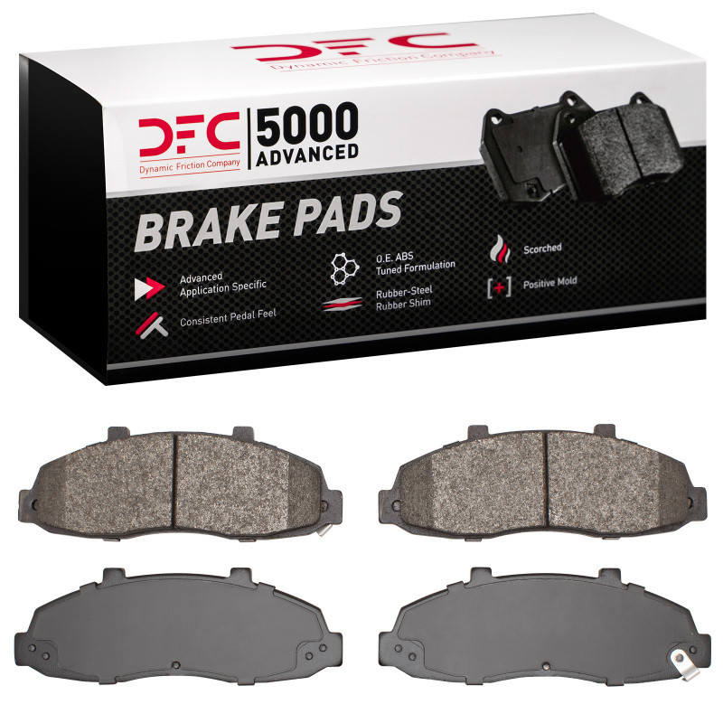 DFC 00-04 Ford F-150 4WD Front 5000 Advanced Semi Metallic Brake Pads