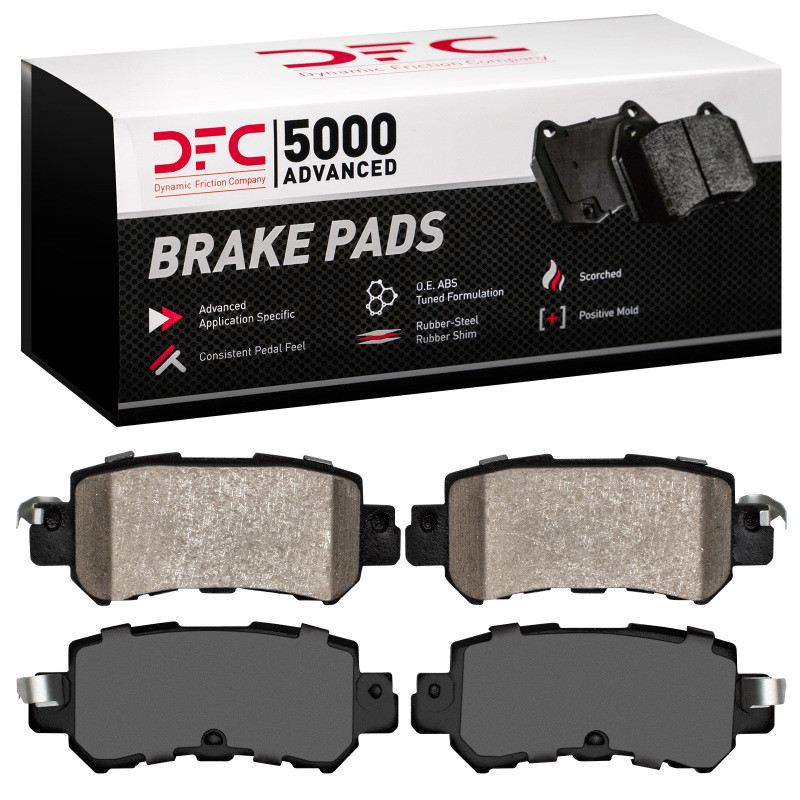 DFC 5000 Advanced Ceramic Rear Brake Pads, Mazda CX-3 2013-2018