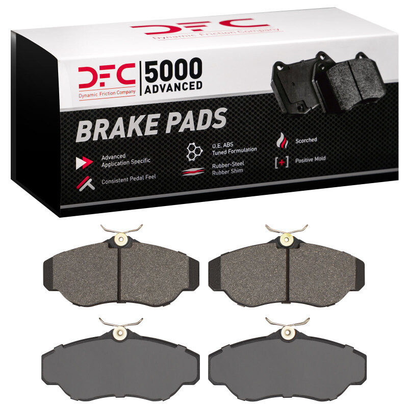DFC 5000 Advanced Low-Metallic Front Brake Pads, Land Rover Range Rover 1994-2004