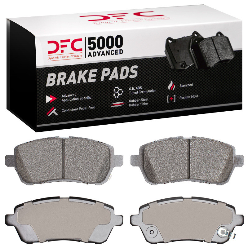 DFC 5000 Advanced Ceramic Front Brake Pads, Ford Fiesta (USA/Canada) 2011-2023