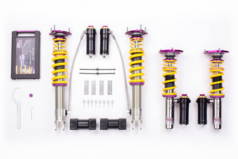 KW Clubsport 3-Way Coilover Kit 39771250 Porsche Turbo Without PDCC