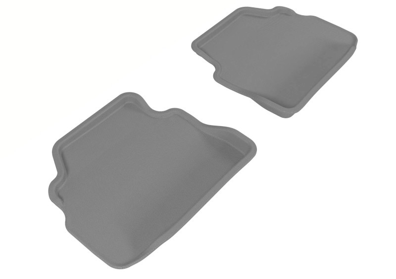 3D MAXpider Kagu 2nd Row Gray Floor Mat Set, BMW 3 Series E92 2007-2013