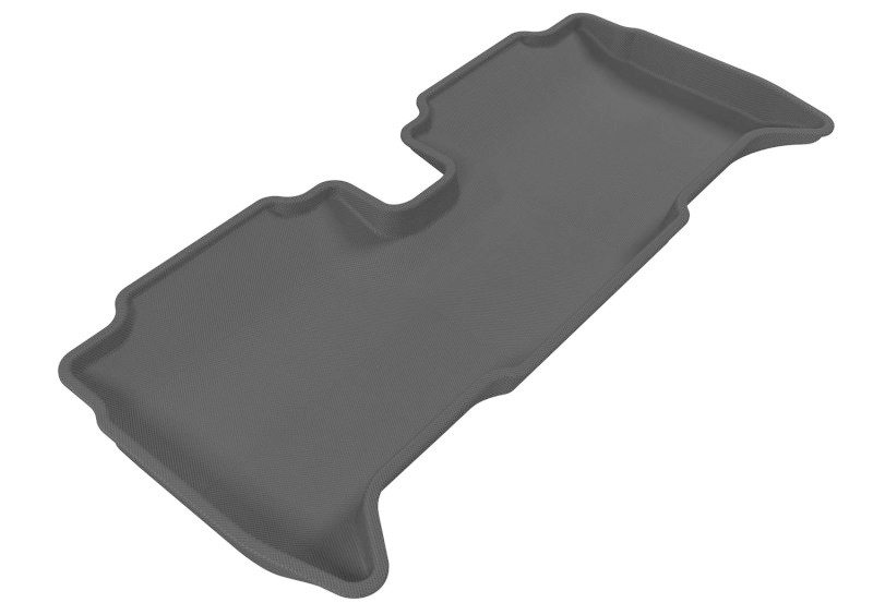 3D MAXpider Kagu 2nd Row Gray Floor Mat Set, Toyota Yaris Sedan 2007-2011