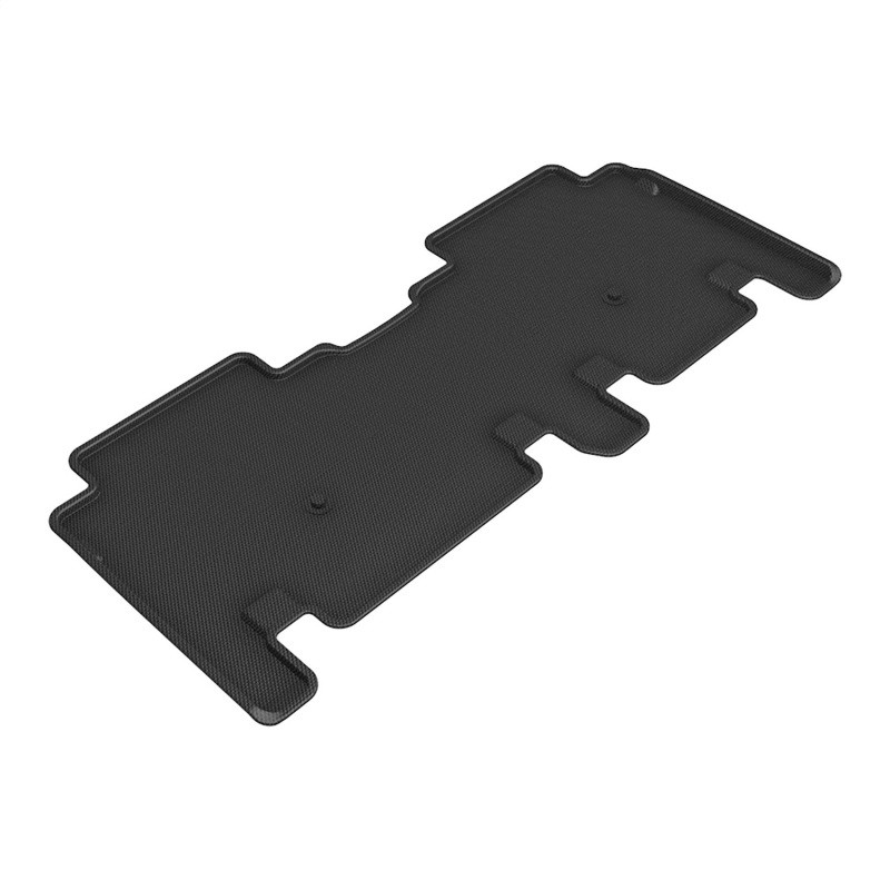 3D MAXpider Kagu 2nd Row Black Floor Mat Set, Kia EV9 7-Seater 2024