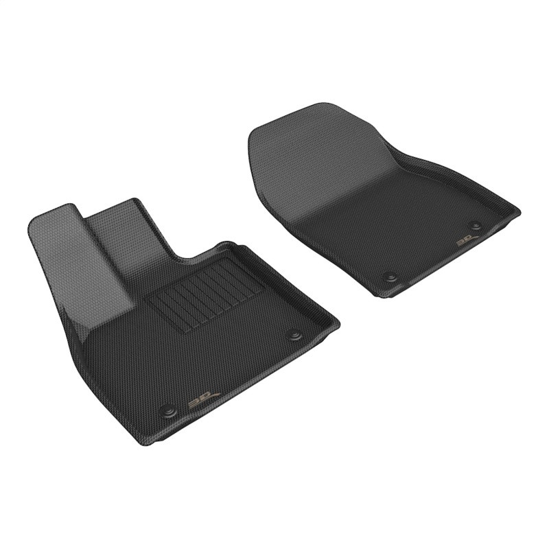 3D MAXpider Kagu 1st Row Black Floor Mat Set, Lexus RZ 2023-2024