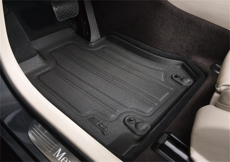 3D MAXpider Elegant Black Floor Mat Set 1st & 2nd Row, Subaru Legacy/ Outback 2015-2019