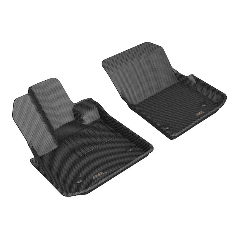 3D MAXpider Kagu 1st Row Black Floor Mat Set, Fisker Ocean 2024