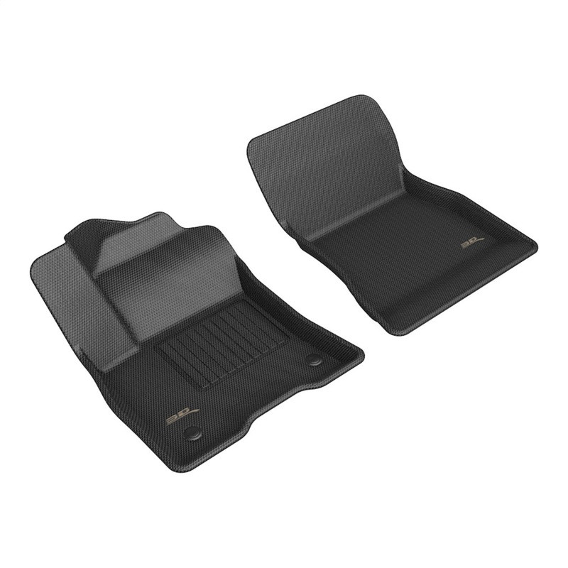 3D MAXpider Kagu 1st Row Black Floor Mat Set, Mercedes-Benz Eqb 2022-2024