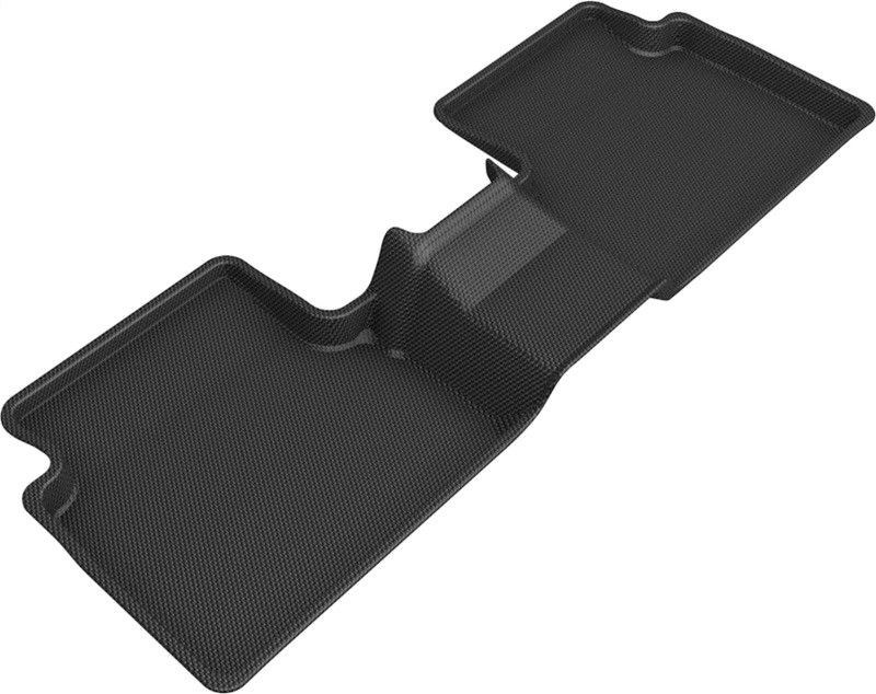 3D MAXpider Kagu 2nd Row Black Floor Mat Set, Ford Bronco Sport 2021-2024
