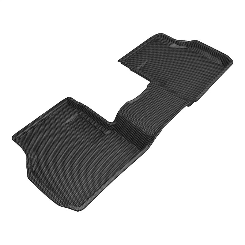 3D MAXpider Kagu 2nd Row Black Floor Mat Set, Dodge Hornet 2023-2024