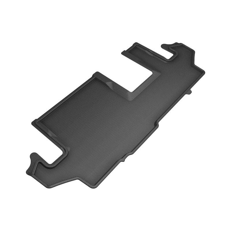3D MAXpider Kagu 3rd Row Black Floor Mat Set, Chevrolet Suburban 8-Seat 2021-2024
