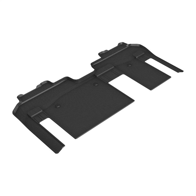 3D MAXpider Kagu 2nd Row Black Floor Mat Set, Toyota Sienna 8-Seat 2021-2024