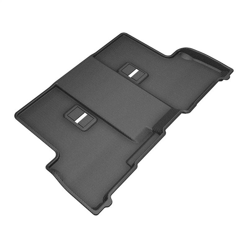 3D MAXpider Kagu 3rd Row Black Floor Mat Set, Toyota Sequoia 2023-2024