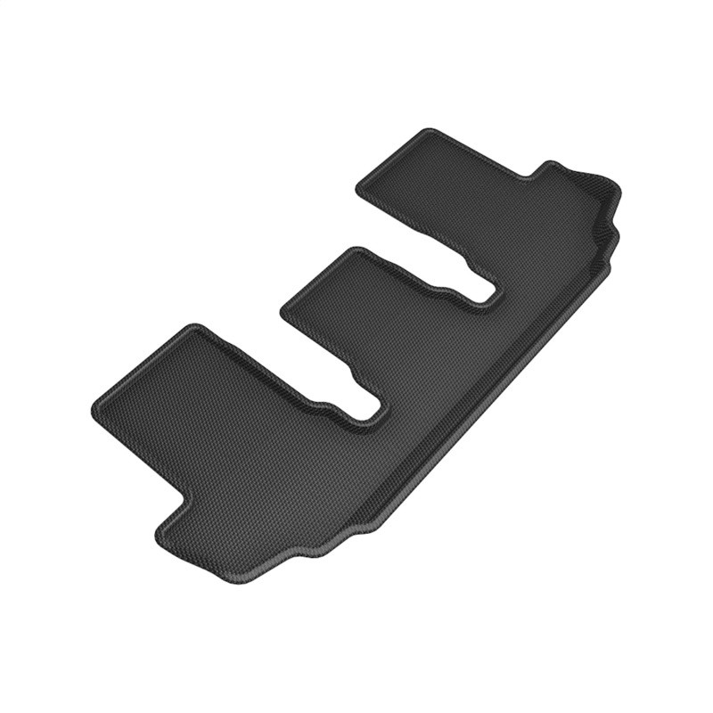 3D MAXpider Kagu 3rd Row Black Floor Mat Set, Toyota Highlander 2020-2023