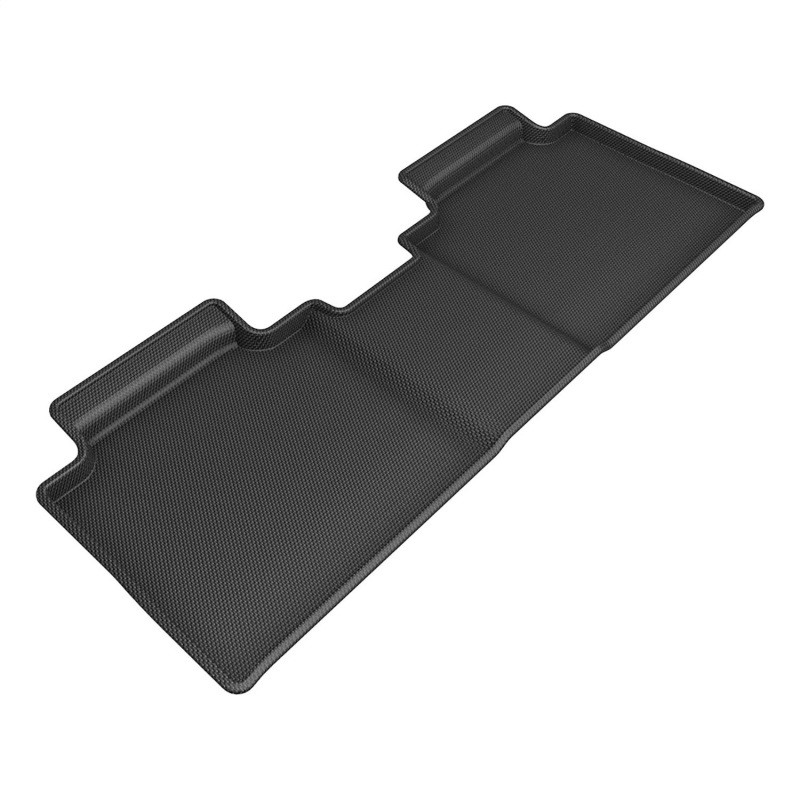 3D MAXpider Kagu 2nd Row Black Floor Mat Set, Toyota BZ4X 2023