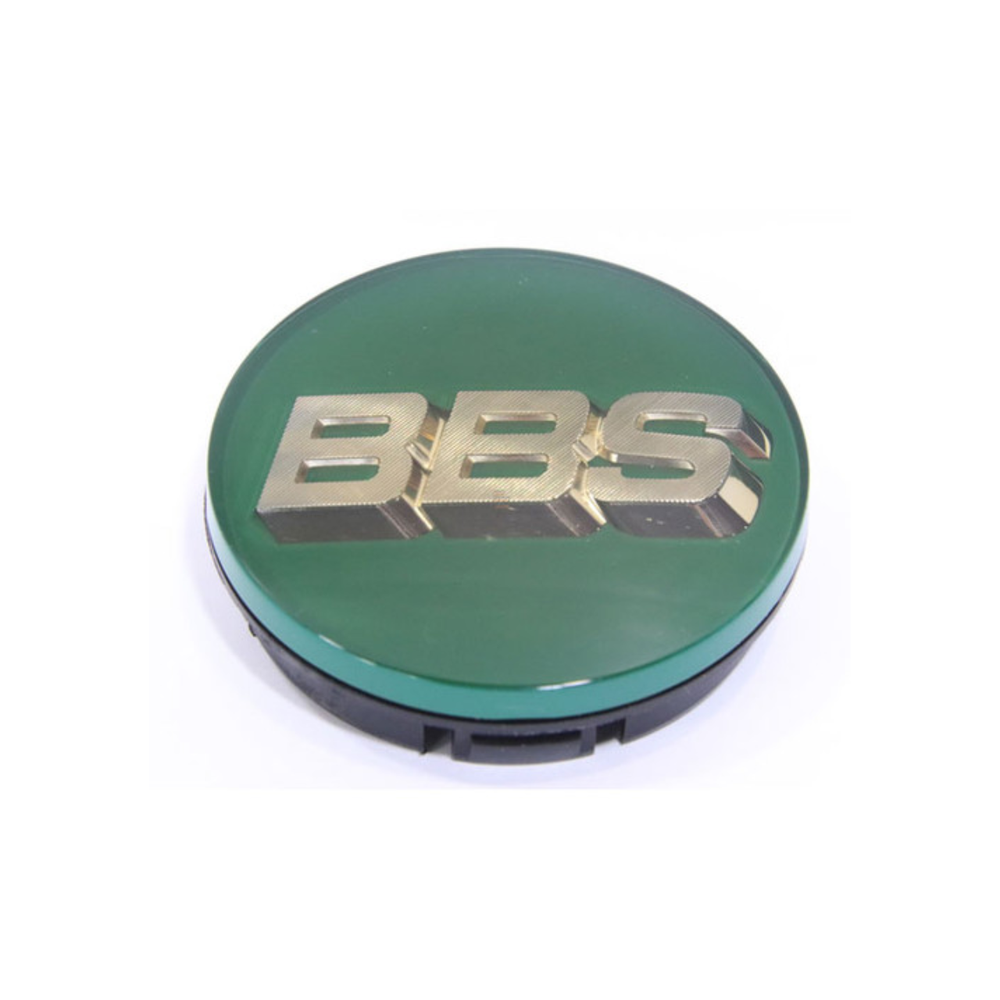 BBS 56.24.164 Type A Center Cap, Green/Gold (Single Unit) - Type A Reference