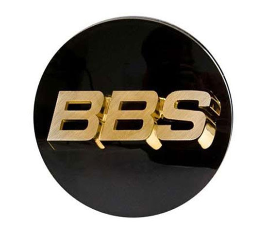 BBS 56.24.119 Type C Center Cap, Black/Gold (Single Unit) - 56.24.119