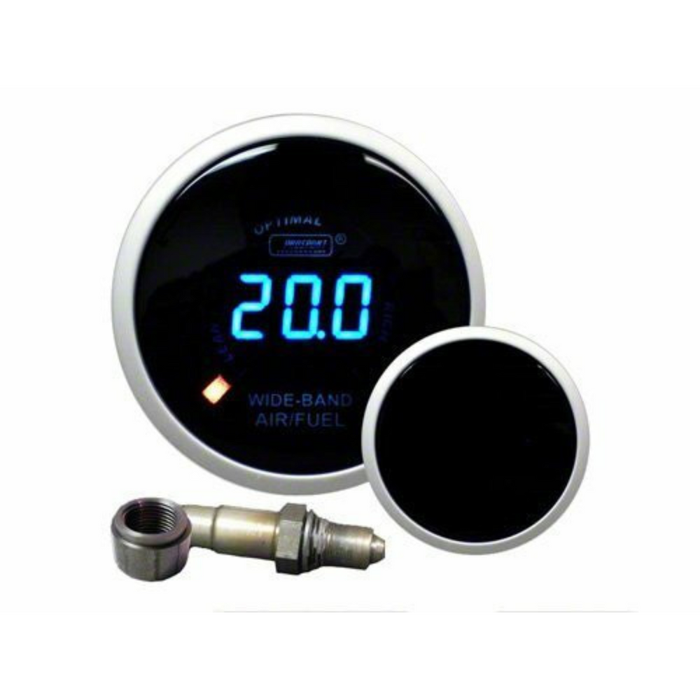 Prosport PSAFRLCD-WB-Blue Prosport 52mm Air/Fuel Ratio AFR Gauge, Blue LCD