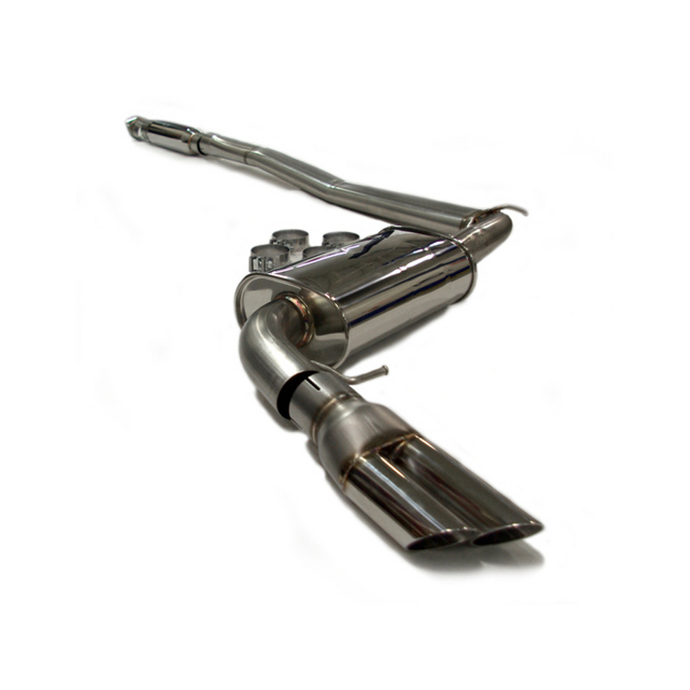 iPd VP-120056 iPd Oval Tube Catback Exhaust System, Volvo S60R/V70R