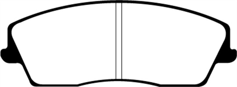 EBC DP21723 Greenstuff 2000 Front Brake Pads, Chrysler 300 2.7 2005-2009