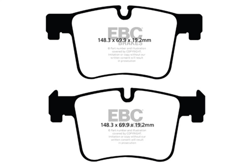 EBC DP62105 Greenstuff 6000 Elite Front Brake Pads, BMW X3 2.0 Turbo (F25) 2011+