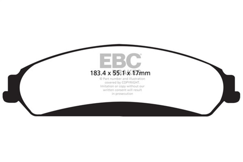 EBC DP42139R Yellowstuff Front Brake Pads, Chrysler 300C 5.7 2011+
