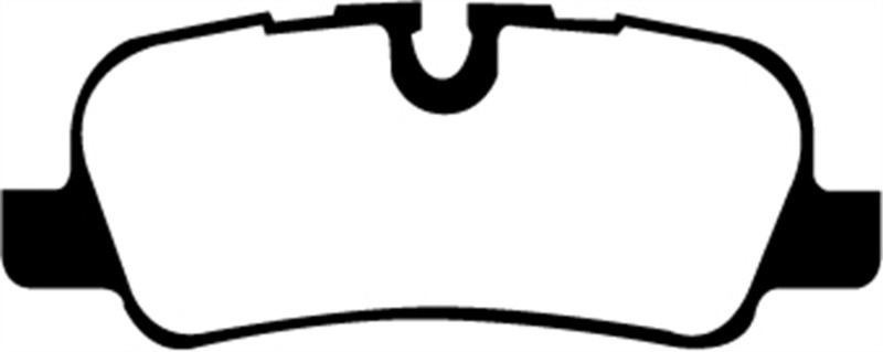 EBC DP61542 Greenstuff 6000 Elite Rear Brake Pads, Land Rover LR3 4.4 2005-2010
