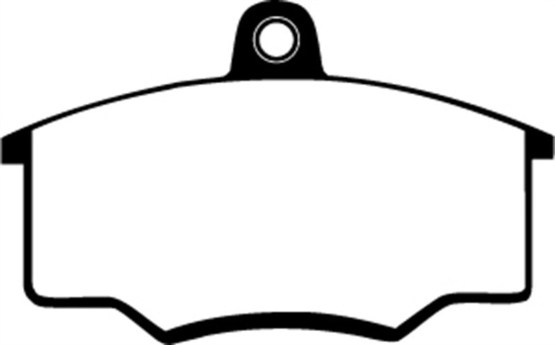 EBC DP2310 Greenstuff 2000 Front Brake Pads, Audi 4000 1.6 1980-1982
