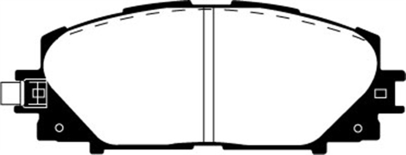 EBC DP21817 Greenstuff 2000 Front Brake Pads, Toyota Yaris 1.5 2006+