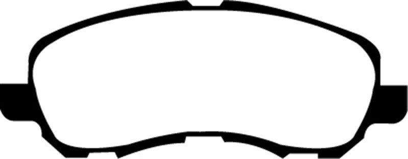 EBC DP21614 Greenstuff 2000 Front Brake Pads, Chrysler 200 2.4 2011-2014