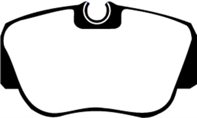 EBC DP2778 Greenstuff 2000 Front Brake Pads, Mercedes-Benz 190/190E 2.3 1984-1986